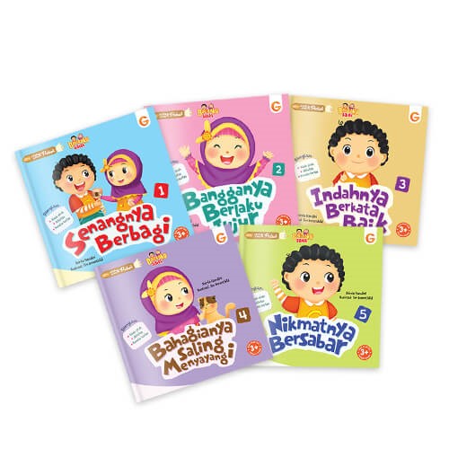 Buku 1 Set Seri Akhlak Anak Hebat - Gema Insani 100% Original